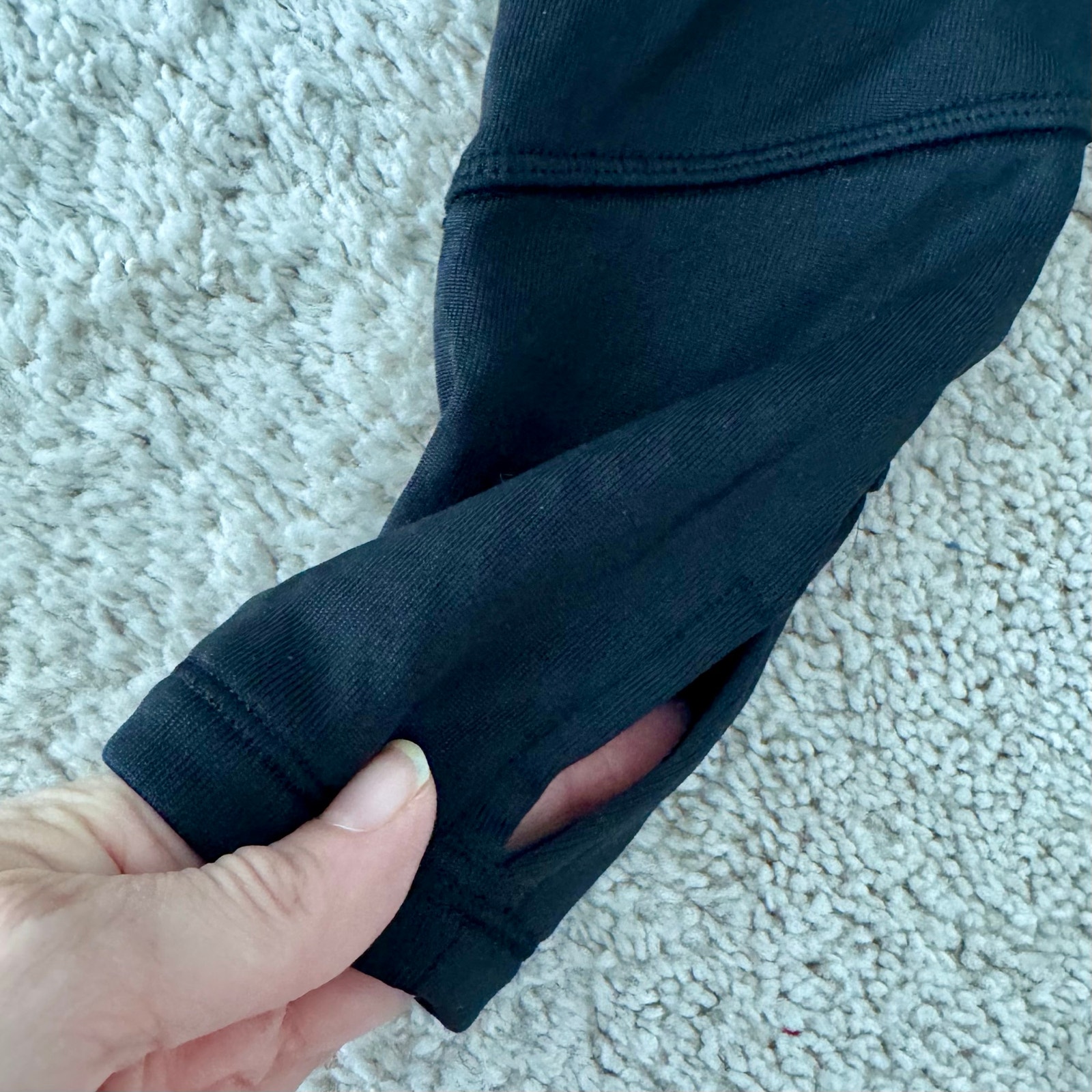 Dick's Sporting Goods Dsg Quilted 1/4 Zip Jacket Running Cold Women Xs Black — image 5 of 8